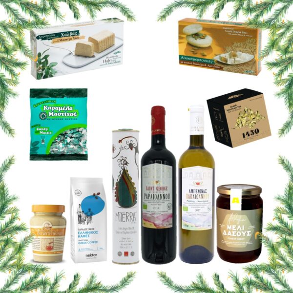 Kerstpakket Griekse producten echt Grieks